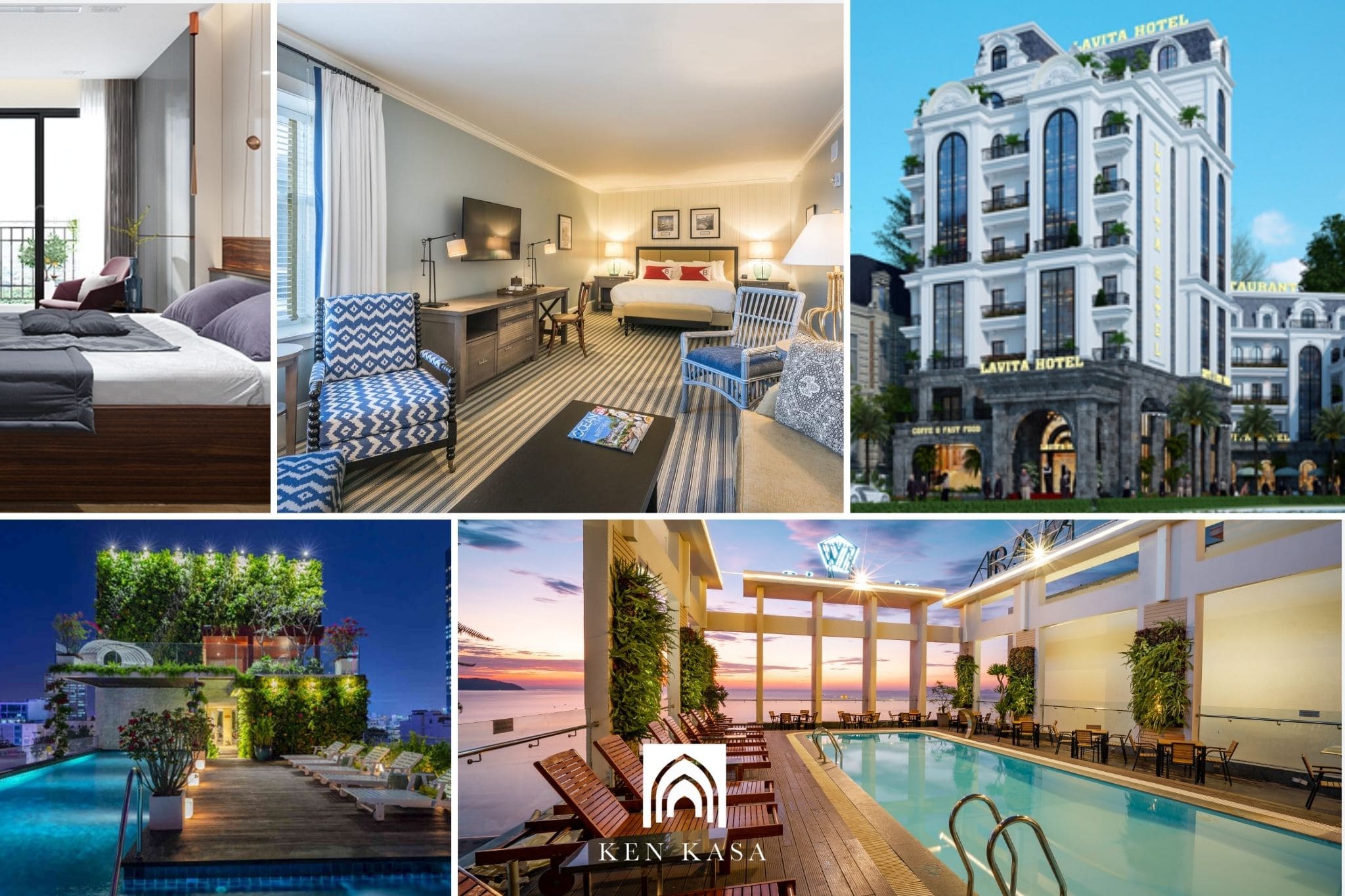 Khách sạn 9 tầng 4 sao hướng đến phân khúc cao cấp với 80 - 100 phòng 